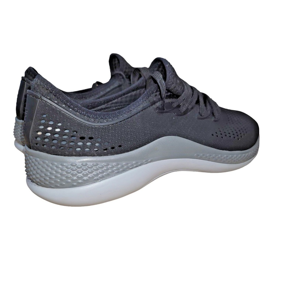 Crocs Men's Sneakers Literide‎ 360 Pacer Black Lace Up Walking Shoes Size 13 - Picture 3 of 8
